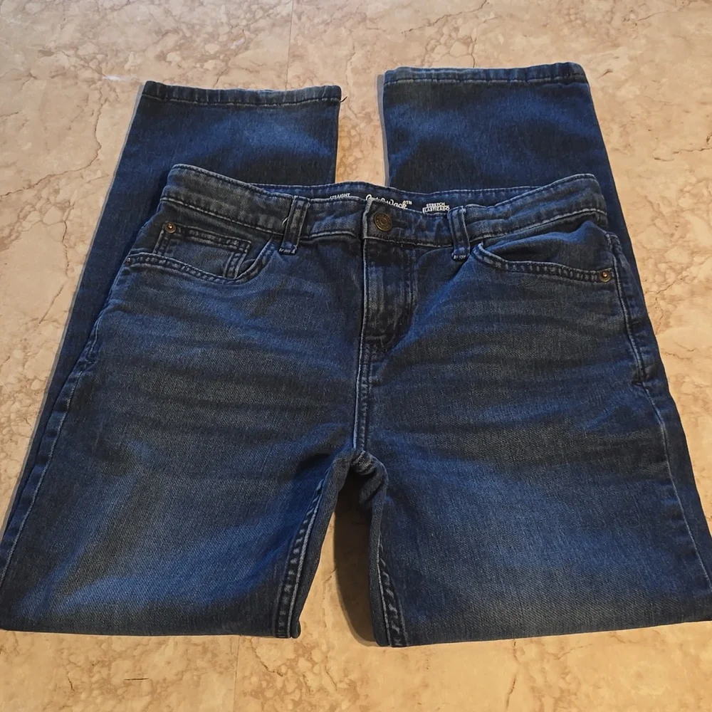 Cat & Jack | Boys | Denim Jeans| Straight | Size 16 - Picture 1 of 6
